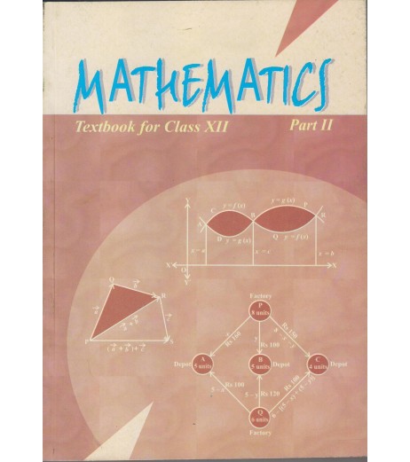 Mathematics Part II English Book for class 12 Published by NCERT of UPMSP UP State Board Class 12 - SchoolChamp.net